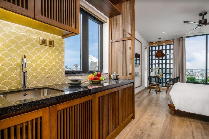 Seahorse Tropical Apartment Da Nang Bagian luar foto